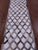 Grey & White Patchwork Natural Cowhide Rug - 2' 6" x 12' 0"