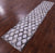 Grey & White Patchwork Natural Cowhide Rug - 2' 6" x 12' 0"