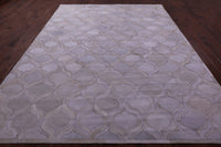 Thumbnail for Ivory Patchwork Natural Cowhide Rug - 9' 0