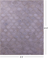 Thumbnail for Ivory Patchwork Natural Cowhide Rug - 9' 0