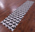 Black & White Patchwork Natural Cowhide Rug - 2' 6" x 12' 0"