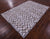 Grey & White Patchwork Natural Cowhide Rug - 6' 0" x 9' 0"