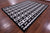 Black & White Patchwork Natural Cowhide Rug - 9' 0" x 12' 0"