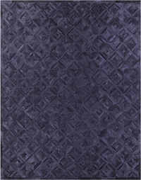 Thumbnail for Black Patchwork Natural Cowhide Rug - 8' 0