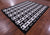 Black & White Patchwork Natural Cowhide Rug - 8' 0" x 10' 0"