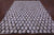 Grey & White Patchwork Natural Cowhide Rug - 8' 0" x 10' 0"