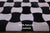 Black & White Patchwork Natural Cowhide Rug - 8' 0" x 10' 0"