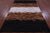 Brown & White Brickwork Patchwork Natural Cowhide Rug - 6' 0" x 9' 0"