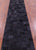 Black Patchwork Natural Cowhide Rug - 2' 6" x 12' 0"