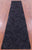Black Patchwork Natural Cowhide Rug - 2' 6" x 12' 0"