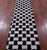 Black & White Patchwork Natural Cowhide Rug - 2' 6" x 12' 0"