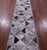 Grey Patchwork Natural Cowhide Rug - 2' 6" x 12' 0"