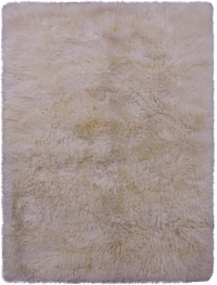 Thumbnail for 100% Natural New Zealand Sheepskin Ivory 5' 3