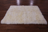 Thumbnail for 100% Natural New Zealand Sheepskin Ivory 5' 3