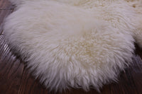 Thumbnail for 100% Natural New Zealand Sheepskin Ivory 5' 0