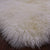100% Natural New Zealand Sheepskin Ivory 5' 0" X 6' 0"