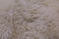 Thumbnail for 100% Natural New Zealand Sheepskin Ivory 5' 0