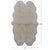 100% Natural New Zealand Sheepskin Ivory 4' 0" X 6' 0"