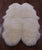 100% Natural New Zealand Sheepskin Ivory 3' 10" X 6' 5"