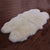 100% Natural New Zealand Sheepskin Ivory 4' 0" X 6' 0"