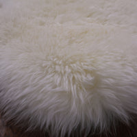 Thumbnail for 100% Natural New Zealand Sheepskin Ivory 4' 0