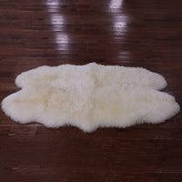 Thumbnail for 100% Natural New Zealand Sheepskin Ivory 4' 0