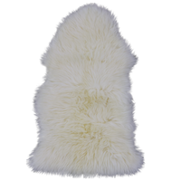 Thumbnail for 100% Natural New Zealand Sheepskin Ivory 2' 0