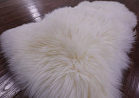Thumbnail for 100% Natural New Zealand Sheepskin Ivory 2' 0
