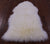 100% Natural New Zealand Sheepskin Ivory 2' 0" x 3' 0"