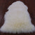 100% Natural New Zealand Sheepskin Ivory 2' 0" x 3' 0"