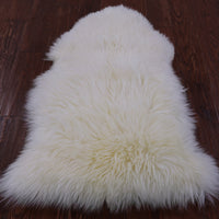 Thumbnail for 100% Natural New Zealand Sheepskin Ivory 2' 0