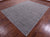 Silver Leather Area Rug - 8' 0" x 10' 0"