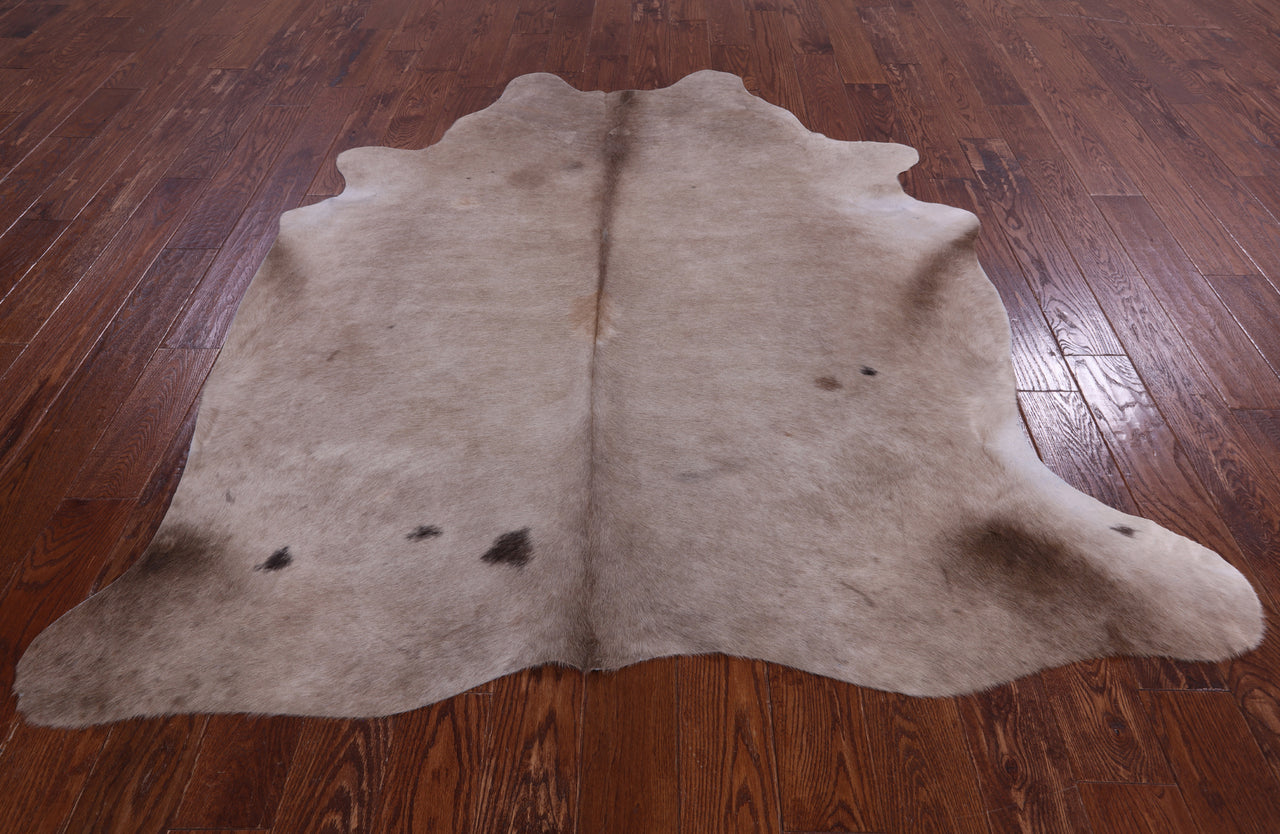 SUPER SALE Light Brown Natural Cowhide Rug - X-Large 6' 9"H x 6' 0"W