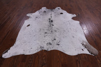 Thumbnail for SUPER SALE Brown Salt & Pepper Natural Cowhide Rug - X-Large 7' 2