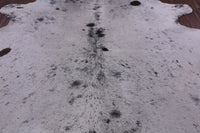 Thumbnail for SUPER SALE Brown Salt & Pepper Natural Cowhide Rug - X-Large 7' 2