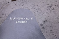 Thumbnail for SUPER SALE Brown Salt & Pepper Natural Cowhide Rug - X-Large 7' 2