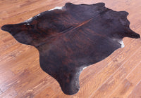 Thumbnail for SUPER SALE Dark Brindle Natural Cowhide Rug - X-Large 7' 0