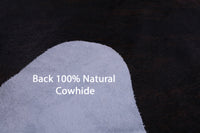 Thumbnail for SUPER SALE Dark Brindle Natural Cowhide Rug - X-Large 7' 0