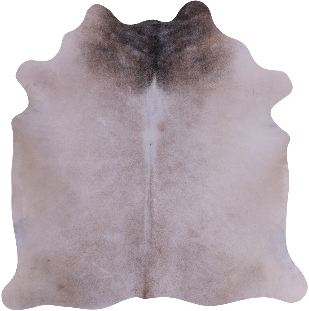 SUPER SALE Beige Natural Cowhide Rug - Large 6' 7"H x 6' 4"W