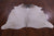 SUPER SALE Beige Natural Cowhide Rug - Large 6' 7"H x 6' 4"W