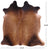 SUPER SALE Light Brown Natural Cowhide Rug - Large 6' 6"H x 6' 2"W