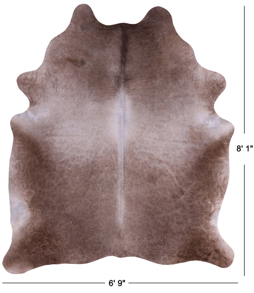 SUPER SALE Champagne Natural Cowhide Rug - XX-Large 8' 1