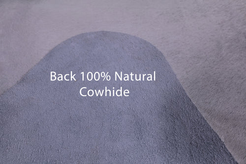 SUPER SALE Grey Brindle Natural Cowhide Rug - X-Large 7' 9