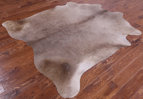 SUPER SALE Champagne Natural Cowhide Rug - X-Large 7' 0