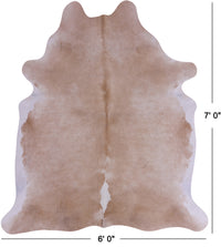 Thumbnail for SUPER SALE Beige Natural Cowhide Rug - X-Large 7' 0