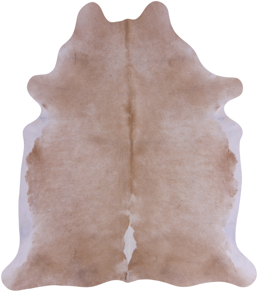 SUPER SALE Beige Natural Cowhide Rug - X-Large 7' 0"H x 6' 0"W