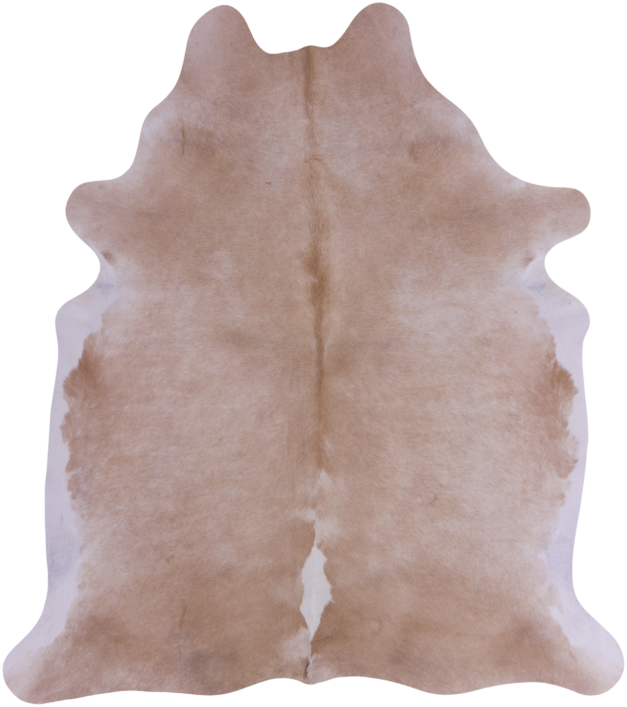 SUPER SALE Beige Natural Cowhide Rug - X-Large 7' 0"H x 6' 0"W
