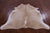 SUPER SALE Beige Natural Cowhide Rug - X-Large 7' 0"H x 6' 0"W