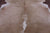 SUPER SALE Beige Natural Cowhide Rug - X-Large 7' 0"H x 6' 0"W