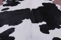 Thumbnail for SUPER SALE Black & White Natural Cowhide Rug - X-Large 7' 1